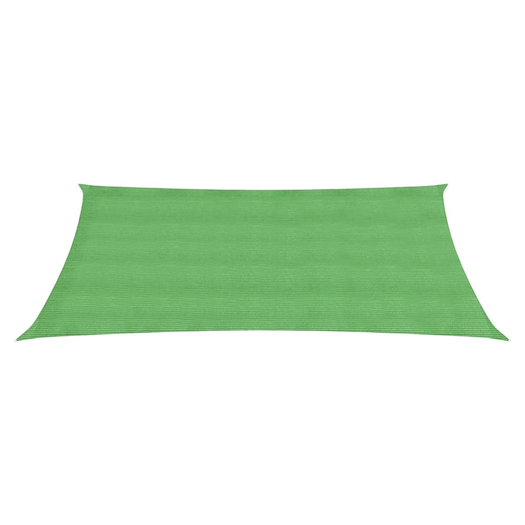 Vidaxl zonnezeil 160 g m² 2x4 m hdpe lichtgroen