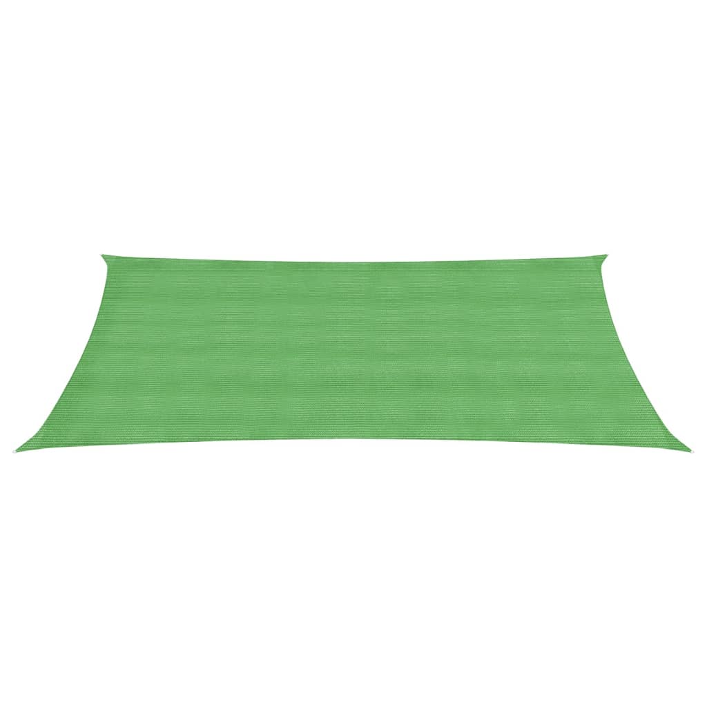 Vidaxl zonnezeil 160 g m² 2x4,5 m hdpe lichtgroen