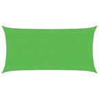 Vidaxl zonnezeil 160 g m² 2,5x4,5 m hdpe lichtgroen