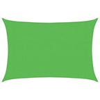 Vidaxl zonnezeil 160 g m² 3x4,5 m hdpe lichtgroen