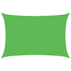Vidaxl zonnezeil 160 g m² 3x5 m hdpe lichtgroen
