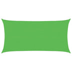 Vidaxl zonnezeil 160 g m² 3x6 m hdpe lichtgroen