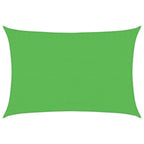 Vidaxl zonnezeil 160 g m² 3,5x5 m hdpe lichtgroen