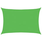 Vidaxl zonnezeil 160 g m² 4x5 m hdpe lichtgroen