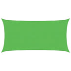 Vidaxl zonnezeil 160 g m² 4x7 m hdpe lichtgroen