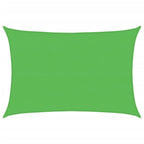 Vidaxl zonnezeil 160 g m² 5x6 m hdpe lichtgroen