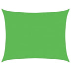 Vidaxl zonnezeil 160 g m² 6x8 m hdpe lichtgroen