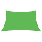 Vidaxl zonnezeil 160 g m² 3 4x2 m hdpe lichtgroen