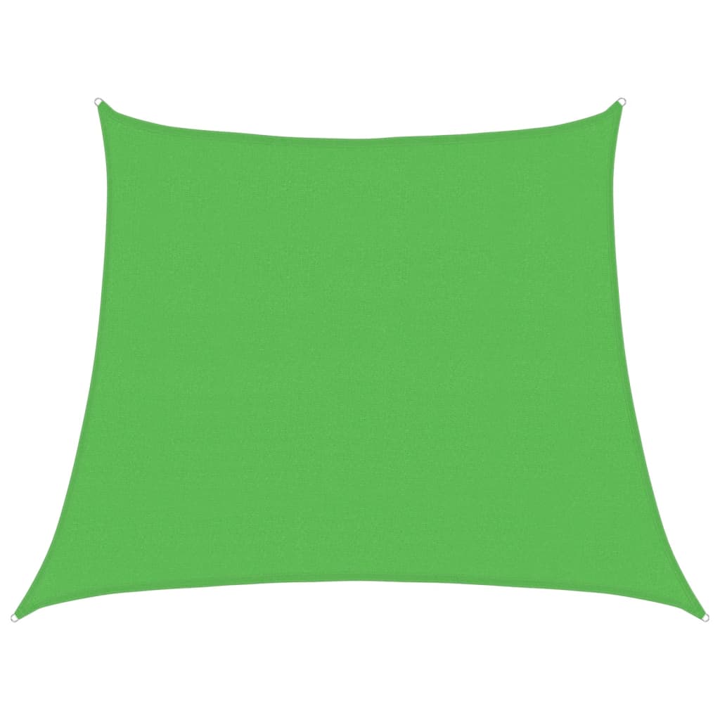 Vidaxl zonnezeil 160 g m² 3 4x3 m hdpe lichtgroen