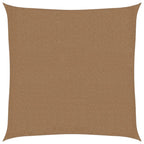 Vidaxl zonnezeil 160 g m² 2,5x2,5 m hdpe taupe