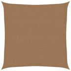 Vidaxl zonnezeil 160 g m² 3x3 m hdpe taupe