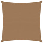 Vidaxl zonnezeil 160 g m² 4,5x4,5 m hdpe taupe
