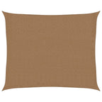 Vidaxl zonnezeil 160 g m² 2,5x3 m hdpe taupe