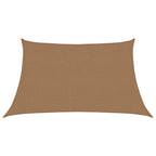 Vidaxl zonnezeil 160 g m² 3 4x2 m hdpe taupe
