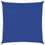 Vidaxl zonnezeil 160 g m² vierkant 4,5x4,5 m hdpe blauw