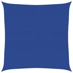 Vidaxl zonnezeil 160 g m² vierkant 5x5 m hdpe blauw