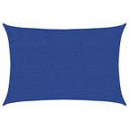 Vidaxl zonnezeil 160 g m² 2x2,5 m hdpe blauw