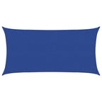 Vidaxl zonnezeil 160 g m² 2x3,5 m hdpe blauw