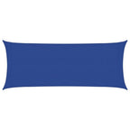 Vidaxl zonnezeil 160 g m² 2x5 m hdpe blauw