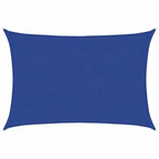 Vidaxl zonnezeil 160 g m² 2,5x3,5 m hdpe blauw