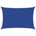 Vidaxl zonnezeil 160 g m² 2,5x4 m hdpe blauw