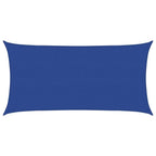 Vidaxl zonnezeil 160 g m² 2,5x4,5 m hdpe blauw