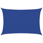 Vidaxl zonnezeil 160 g m² rechthoekig 4x6 m hdpe blauw
