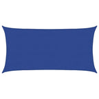 Vidaxl zonnezeil 160 g m² rechthoekig 4x7 m hdpe blauw
