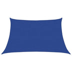 Vidaxl zonnezeil 160 g m² 3 4x2 m hdpe blauw