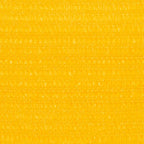 VidaXL Zonnezeil 160 g m² 2x2 m HDPE geel