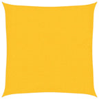Vidaxl zonnezeil 160 g m² 3x3 m hdpe geel