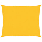 Vidaxl zonnezeil 160 g m² 2,5x3 m hdpe geel