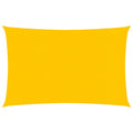 Vidaxl zonnezeil 160 g m² 2,5x4 m hdpe geel