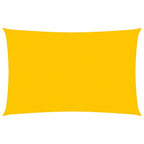Vidaxl zonnezeil 160 g m² 2,5x4 m hdpe geel