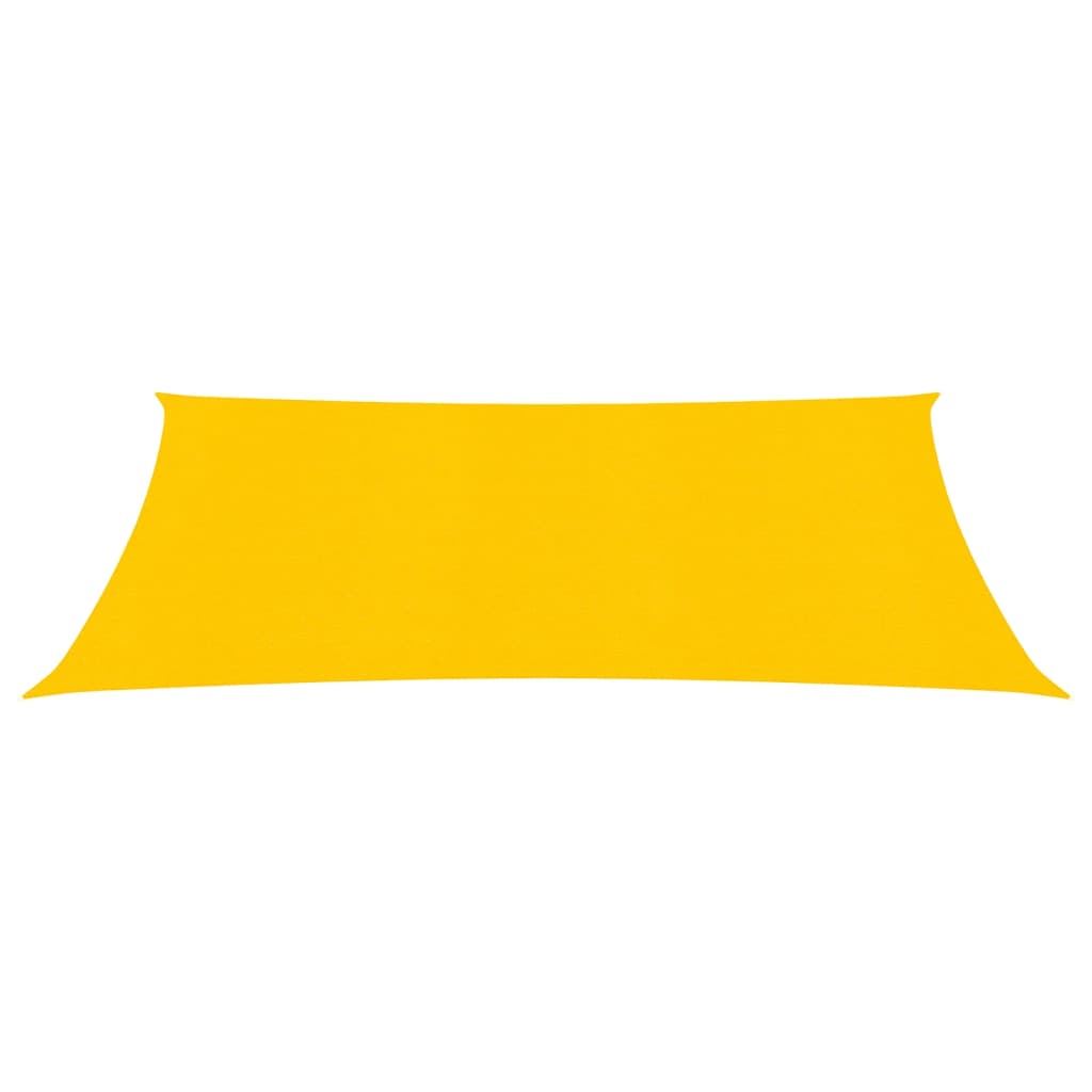 Vidaxl zonnezeil 160 g m² 2,5x4 m hdpe geel