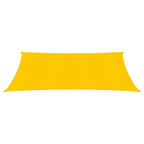 Vidaxl zonnezeil 160 g m² 2,5x4 m hdpe geel