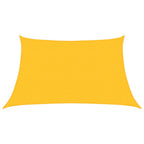 Vidaxl zonnezeil 160 g m² 3 4x2 m hdpe geel