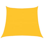 Vidaxl zonnezeil 160 g m² 3 4x3 m hdpe geel