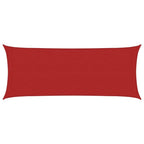 Vidaxl zonnezeil 160 g m² 2x4,5 m hdpe rood