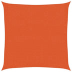 Vidaxl zonnezeil 160 g m² 3x3 m hdpe oranje