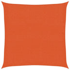 Vidaxl zonnezeil 160 g m² 3,6x3,6 m hdpe oranje