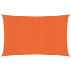 Vidaxl zonnezeil 160 g m² 2x4,5 m hdpe oranje