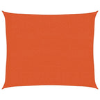 Vidaxl zonnezeil 160 g m² 2,5x3 m hdpe oranje