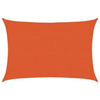 Vidaxl zonnezeil 160 g m² 2,5x4 m hdpe oranje