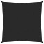 Vidaxl zonnezeil 160 g m² 3,6x3,6 m hdpe zwart