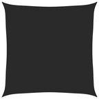 Vidaxl zonnezeil 160 g m² 4x4 m hdpe zwart