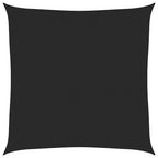 Vidaxl zonnezeil 160 g m² 5x5 m hdpe zwart