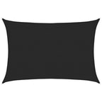 Vidaxl zonnezeil 160 g m² 2,5x4 m hdpe zwart