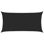Vidaxl zonnezeil 160 g m² 3x6 m hdpe zwart