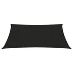 Vidaxl zonnezeil 160 g m² 5x6 m hdpe zwart